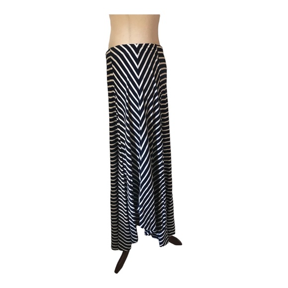 Chico’s Striped Knit Maxi Skirt - Picture 1 of 8